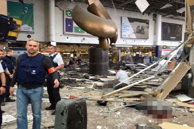 Ledakan di Brussels,...