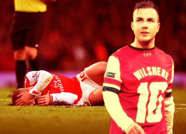 Cedera Wilshere Buka...