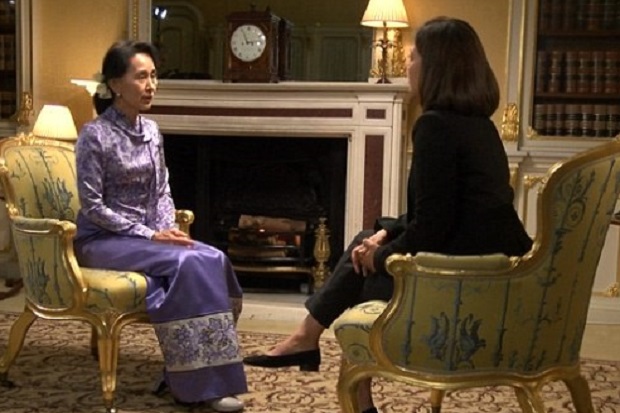 Suu Kyi Terkejut Diwawancarai...