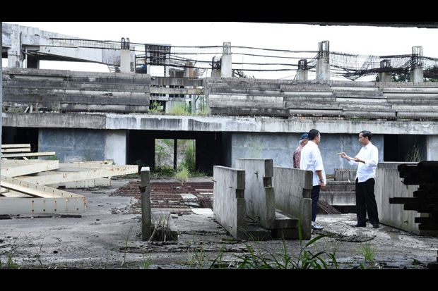 Jokowi: Hambalang Aset...
