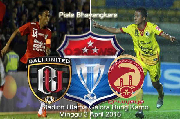 Bali United vs Sriwijaya...