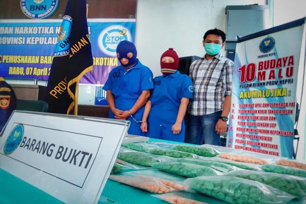 BNNP Kepri Musnahkan...