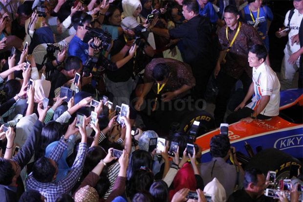 Rio Haryanto Patok Posisi...