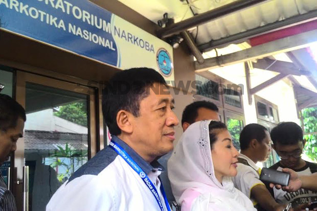 Sambangi BNN, Hasnaeni...