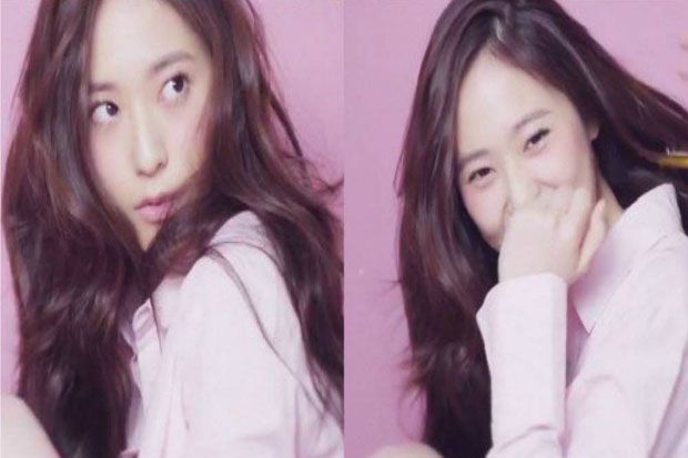 Krystal F(X) Terlihat...