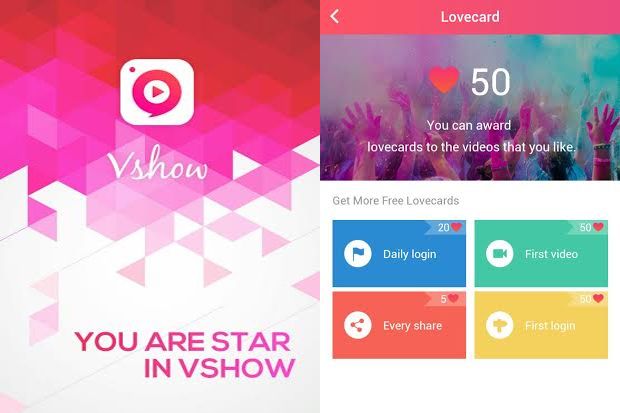 Vshow Aplikasi Mobile...