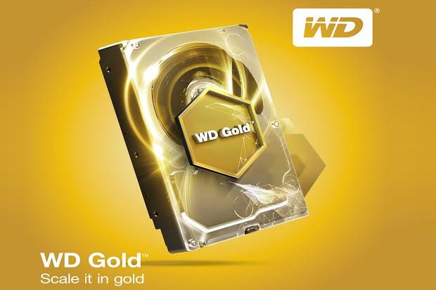 Hard Drive WD Gold untuk...