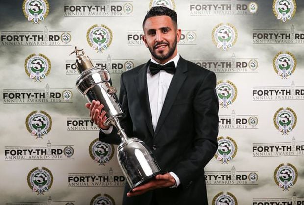 Riyad Mahrez Raih Gelar...