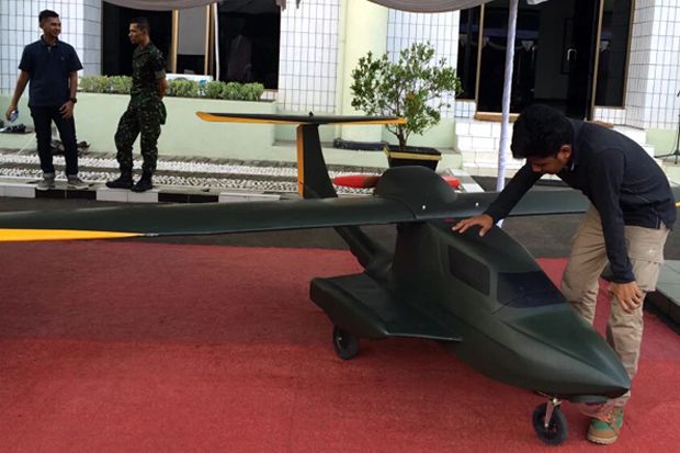 Drone Ciptaan Ongen...
