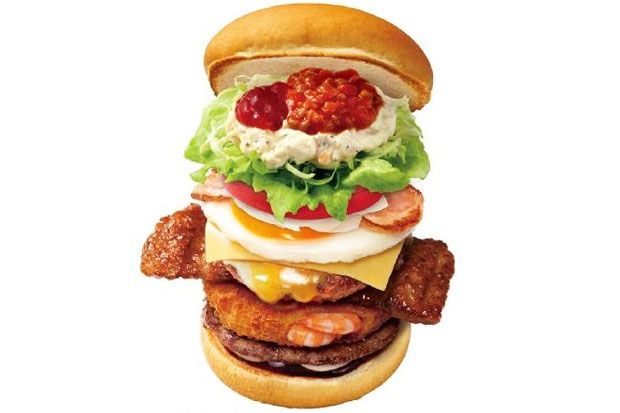 Zenbu Nose Burger, Burger...