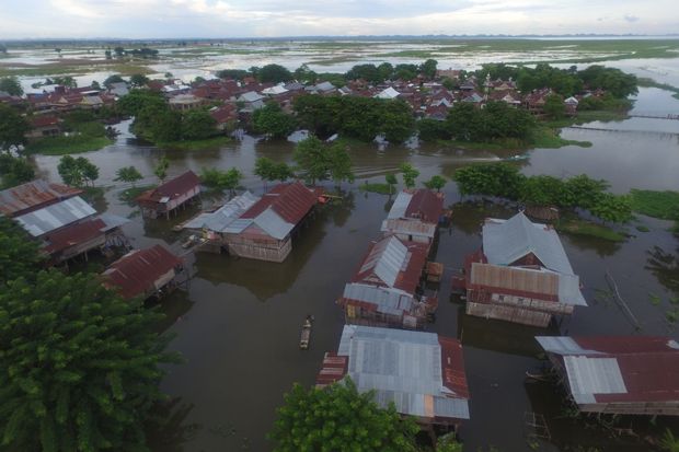 Ratusan Rumah di Sidrap...