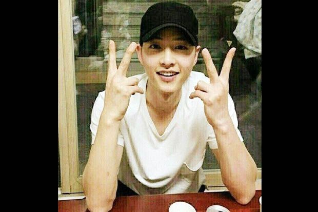 Yah, Rambut Song Joong...