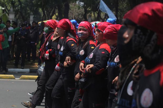 Geruduk Jakarta, Buruh...