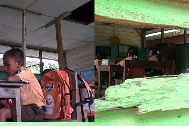 Siswa Belajar di Sekolah...