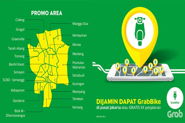 GrabBike Perluas Wilayah...