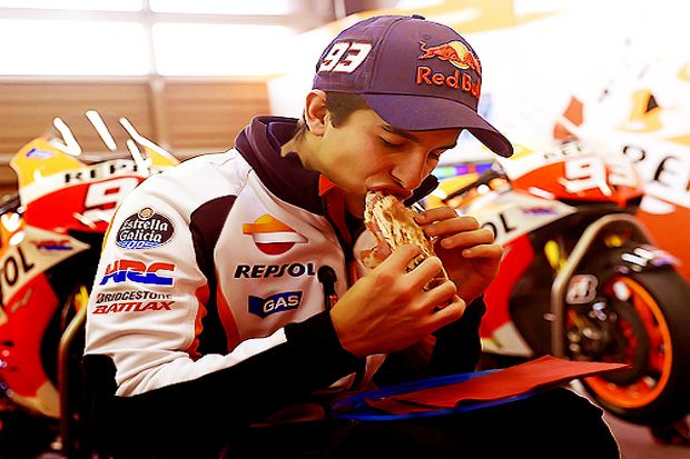 Soal Makanan, Marc Marquez...