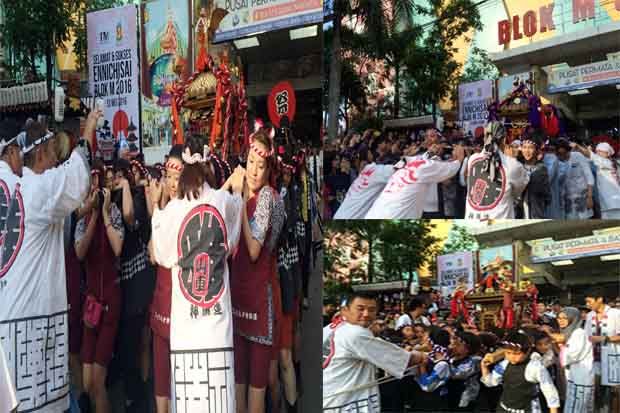 Parade Omikoshi Sukses...