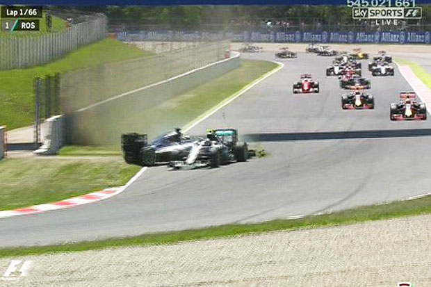 Two Mercedes Sprawl,...