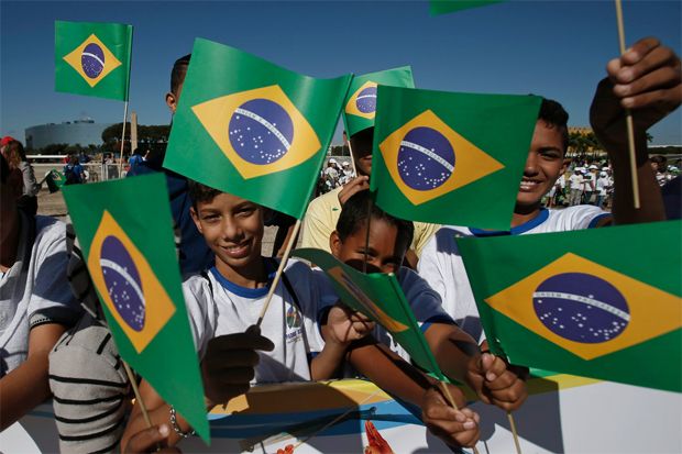 Tanpa Presiden, Brasil...