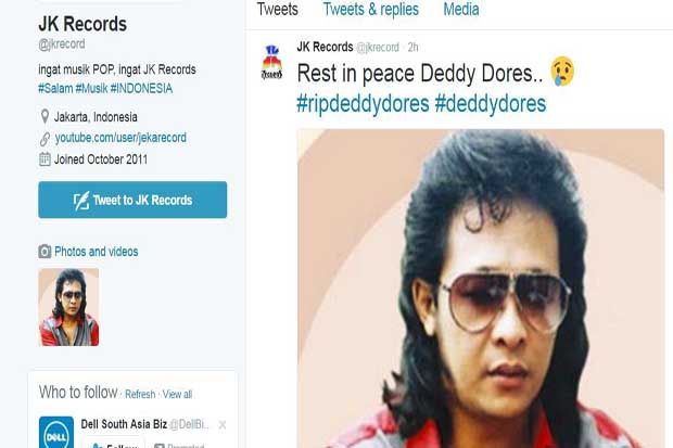 Deddy Dores Meninggal...