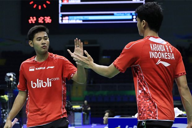 Tim Piala Thomas Indonesia...