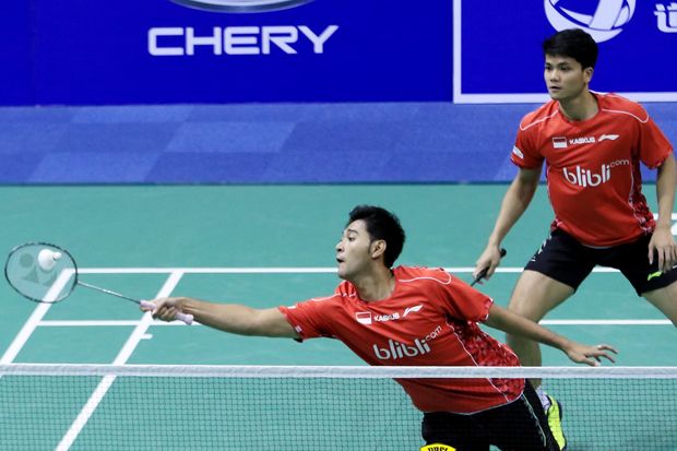 Angga/Ricky Ogah Terlena...