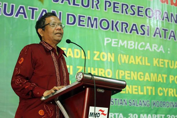 Mahfud MD Bilang Peradilan...