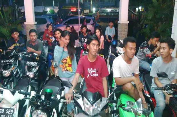 Razia Balap Liar, Polisi...