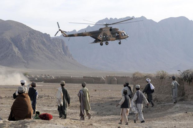 Serangan Udara Afghanistan...