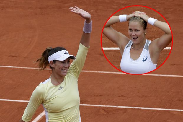 Muguruza Melenggang...