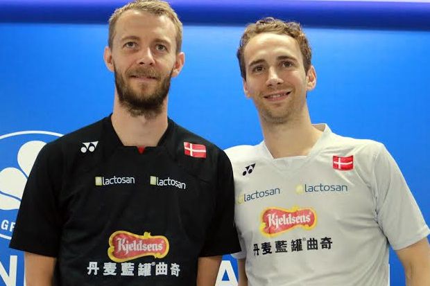 Pasangan Denmark Boe/Mogensen...