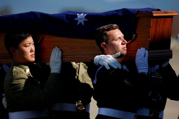 Jasad Tentara Australia...