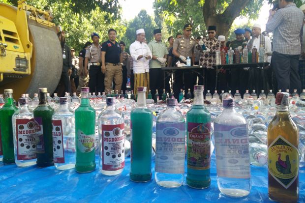Polres Pasuruan Musnahkah...