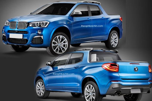 Truk Pick-Up BMW Diambil...