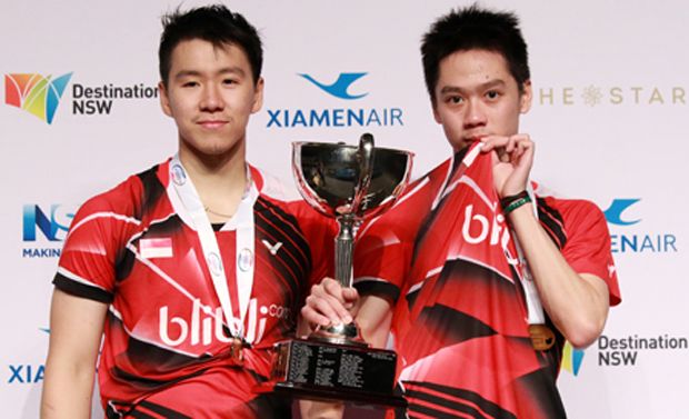 Marcus/Kevin Raih Gelar...