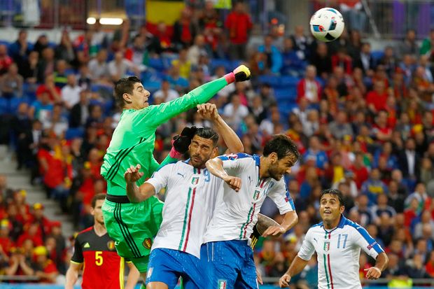 Di Babak Pertama, Belgia...