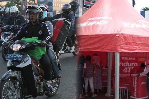Pemudik Motor Pengguna...