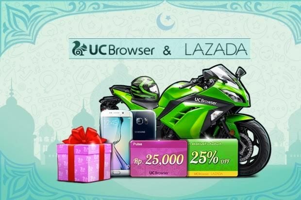 UC Browser Gandeng Lazada...