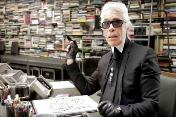 Waw, Karl Lagerfeld...