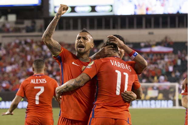 Chile ke Semifinal,...