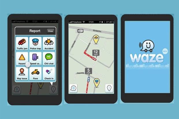 Waze Dilengkapi Petunjuk...