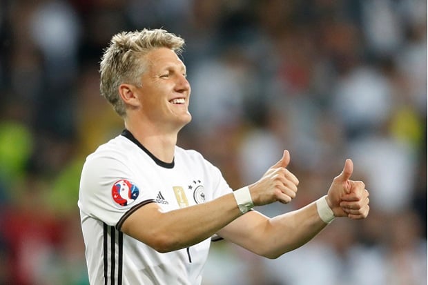 Bastian Schweinsteiger...