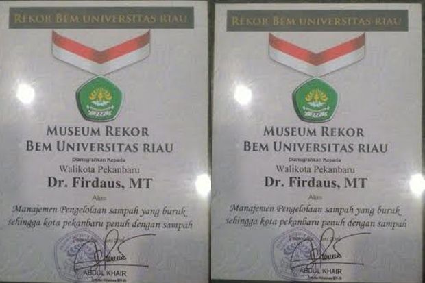 Wali Kota Pekanbaru...