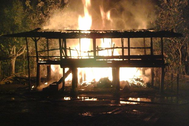Rumah Terbakar, Balita...