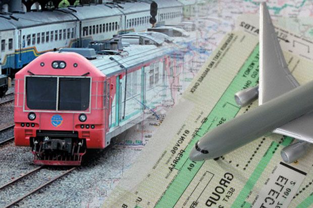 Naik Kereta Kini Pakai...