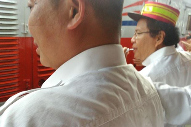 Sidak ke Stasiun Senen,...