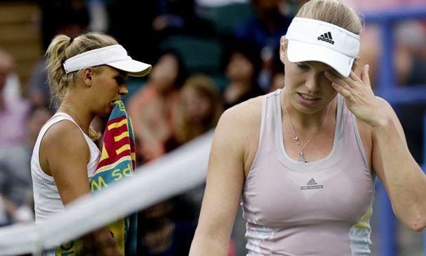 Kejutan, Wozniacki Terhenti...