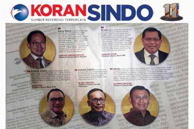 Koran SINDO Banjir Ucapan...