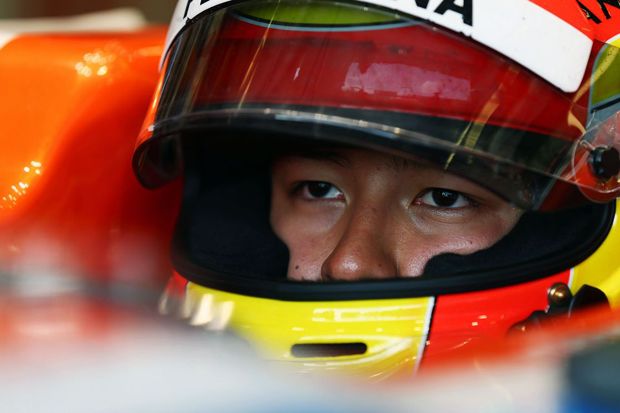 Rio Haryanto Tatap Race...