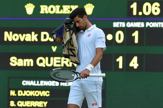 Djokovic Kalah, Peta...
